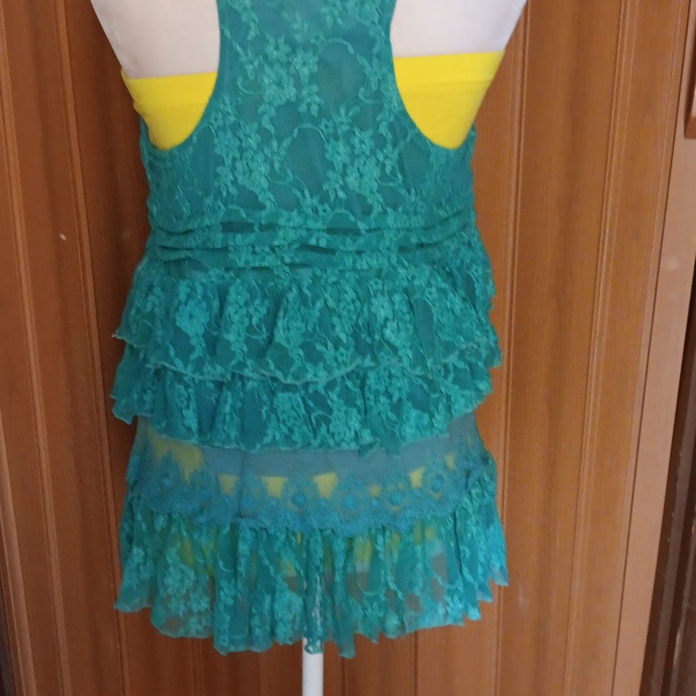 AVAILABLE FLORAL LACE TOP - Picture 6 of 8